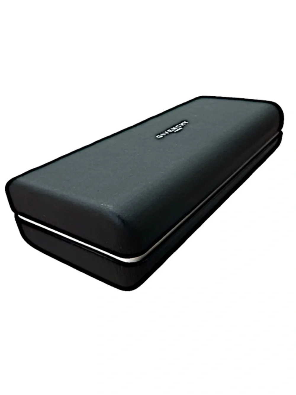 GIVENCHY PARIS Black Hard-shell Sunglasses Case 7” Rectangle